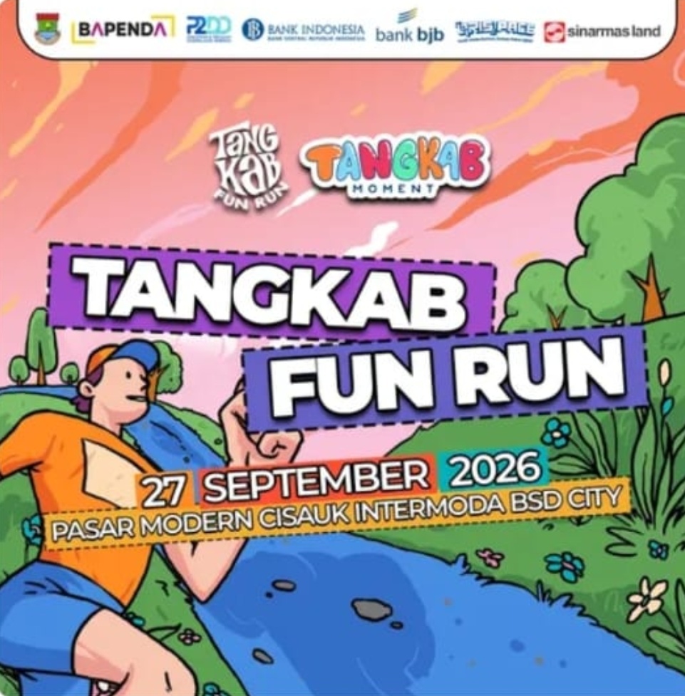 Banner TANGKAB MOMENT FUN RUN 2026